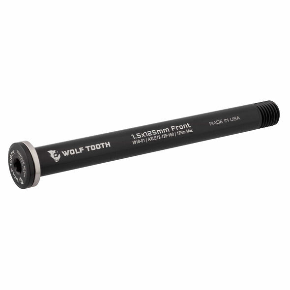 WO-F-AXLE12-125-150-BLK::0::WO-F-AXLE12-125-150-BLK::WOLFTOOTH "THRU AXLE" AVANT1.5 X 125MM NOIR