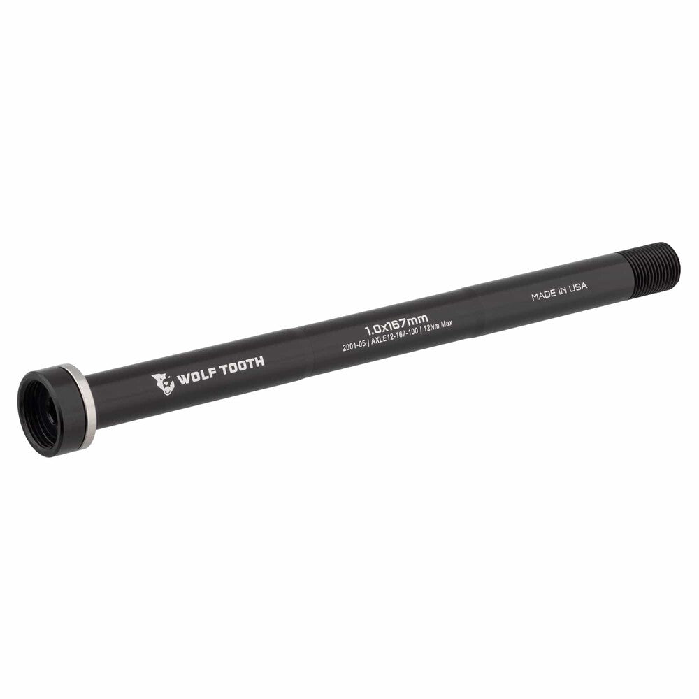 WO-AXLE12-167-100::0::WO-AXLE12-167-100::WOLF TOOTH "THRU AXLE" ARRIÈRE 1.0 X 167MM