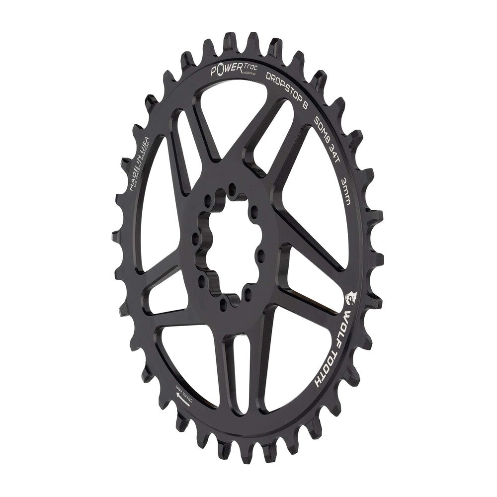 WO-SDM8-V-B-00F-34::0::WO-SDM8-V-B-00F-34::PLTEAU DIRECT OVALE SRAM 8-BOLT 34T 0MM DÉCALAGE