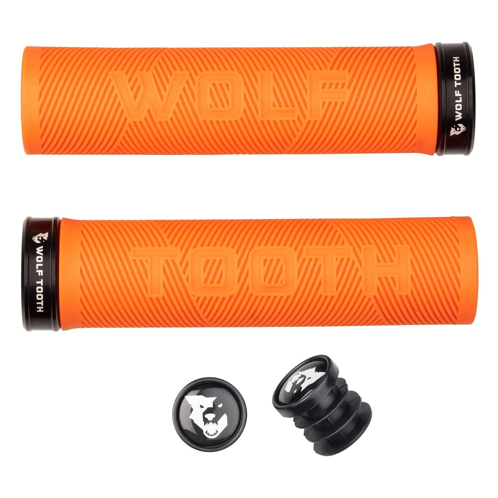 WO-ECHO-ORG-BLK::0::WO-ECHO-ORG-BLK::POIGNÉES LOCK-ON ECHO ORANGE AVEC COL NOIR