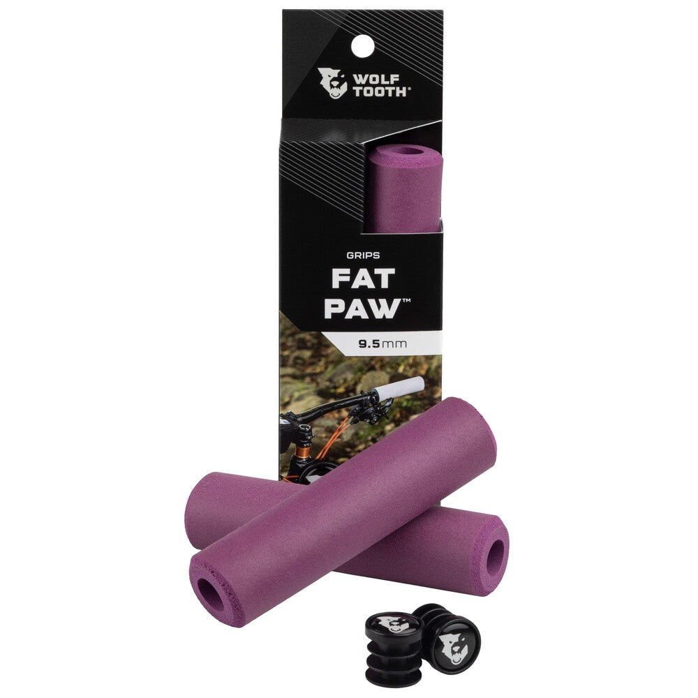WO-FATPAWGRIP-PRP::0::WO-FATPAWGRIP-PRP::#POIGNÉES FAT PAW 9.5MM VIOLET