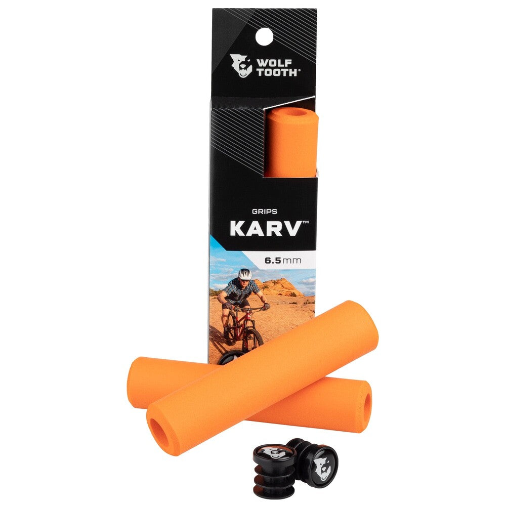WO-KARV-ORG::0::WO-KARV-ORG::POIGNÉES KARV 6.5MM ORANGE