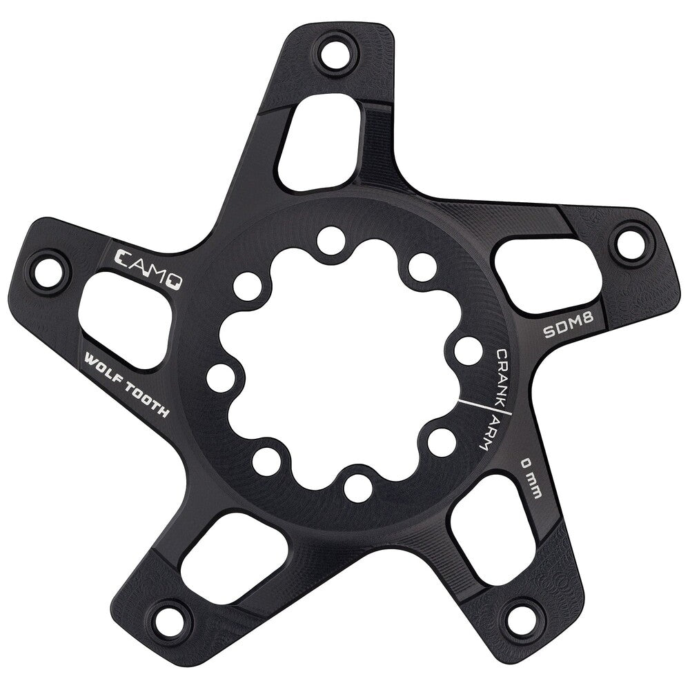 WO-SP-CAMO-SDM8-M5::0::WO-SP-CAMO-SDM8-M5::CAMO DIRECT SPIDER POUR SRAM 8-BOLT M5 DÉCALAGE