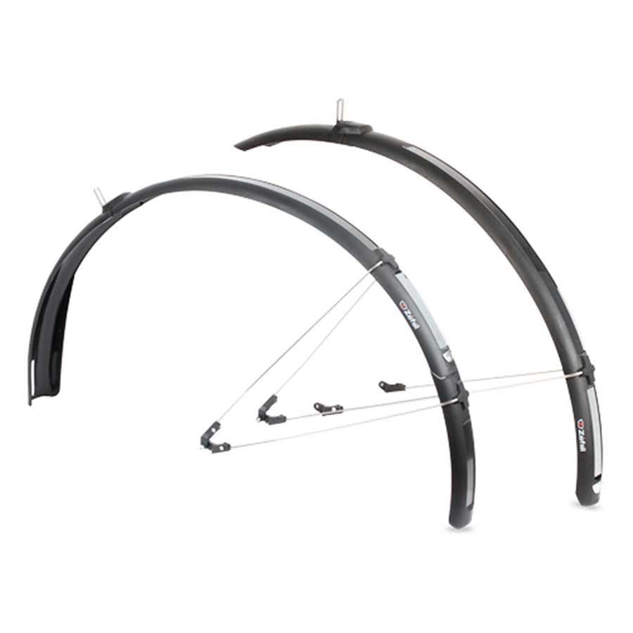 Zefal, Ensemble Paragon C40, Garde boue, 700C, Largeur: 40mm, Noir
