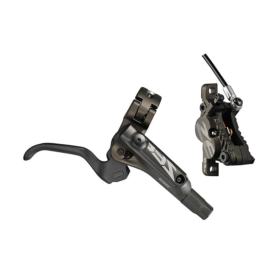 Shimano, Zee BL-M640 / BR-M640, Frein à disque hydraulique VTT, Avant, Post mount, Disque: Non inclus, Noir