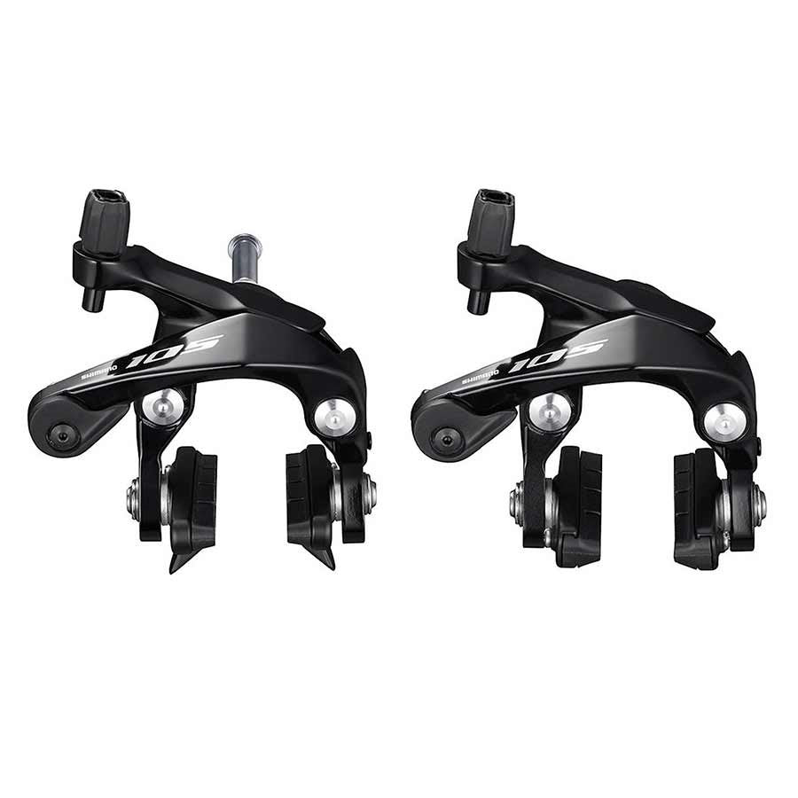 Shimano, 105 BR-R7000, Frein de route, Avant et Arrière, Portée: 39-51mm, 379g, Noir, Paire