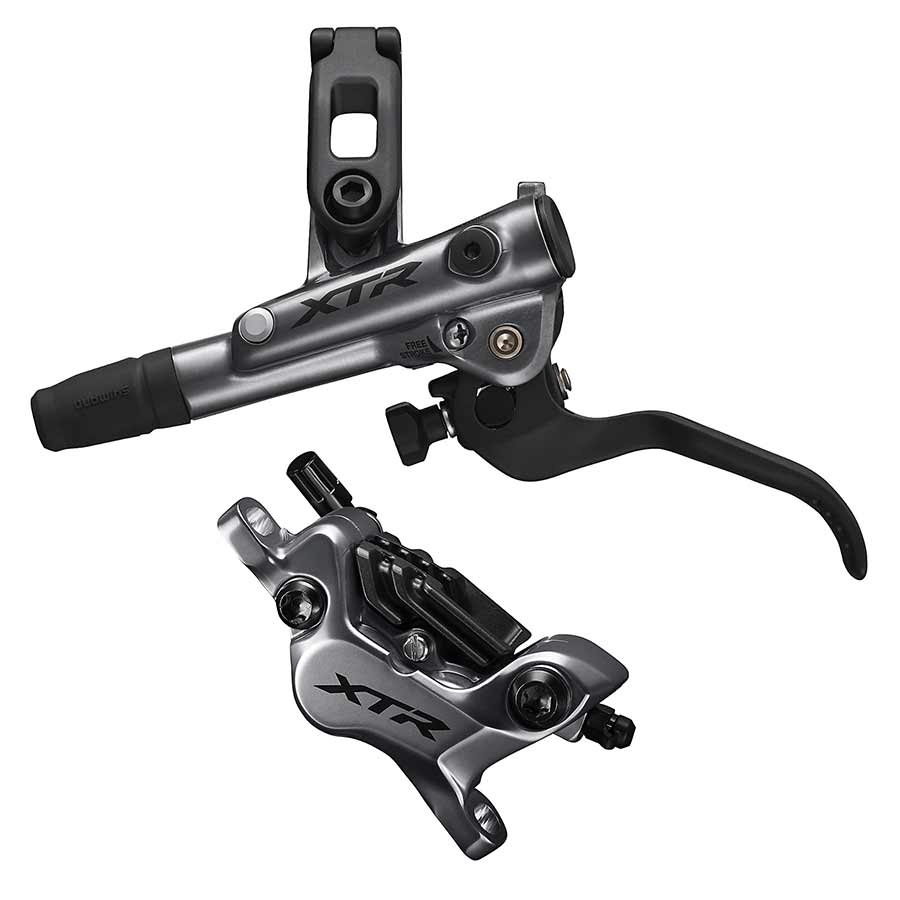 Shimano, XTR BL/BR-M9120, Frein à disque hydraulique VTT, Avant, Post mount, Disque: Non inclus, 385g, Noir, Kit