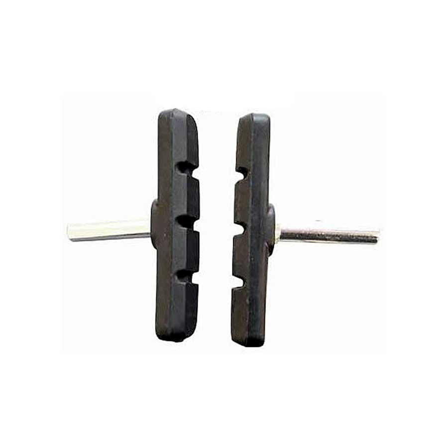 Shimano, M70T2, Patins de freins cantilevers, Tiges non-filetées, Tout-usage, Noir, 10pcs, Y8CF98100