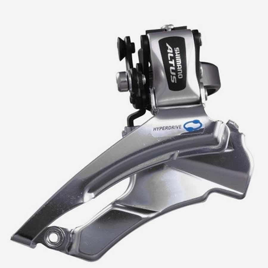 Shimano, Altus FD-M313, Dérailleur avant, 3x7/8vit., Down swing, Dual pull, Collet Multi, Pour 42/48D