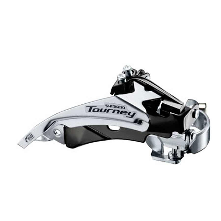 Shimano, Tourney FD-TY500, Dérailleur avant, 6/7vit., Top Swing, dual Pull, Low, 34.9/31.8/28.6mm