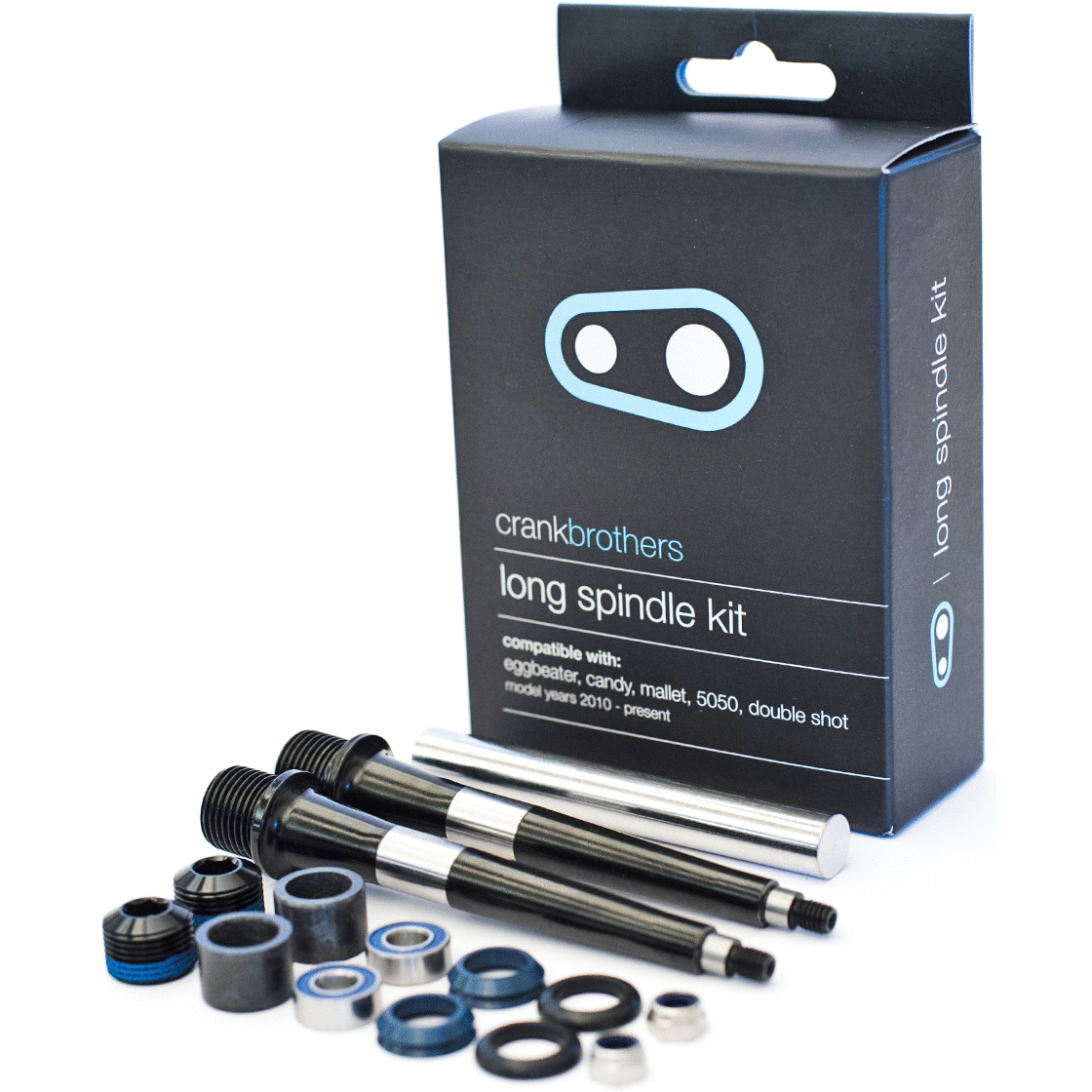 Crank Brothers Ensemble D'Axes De Pédale Longs