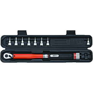 Super B clé dynamométrique 3/8 avec embouts