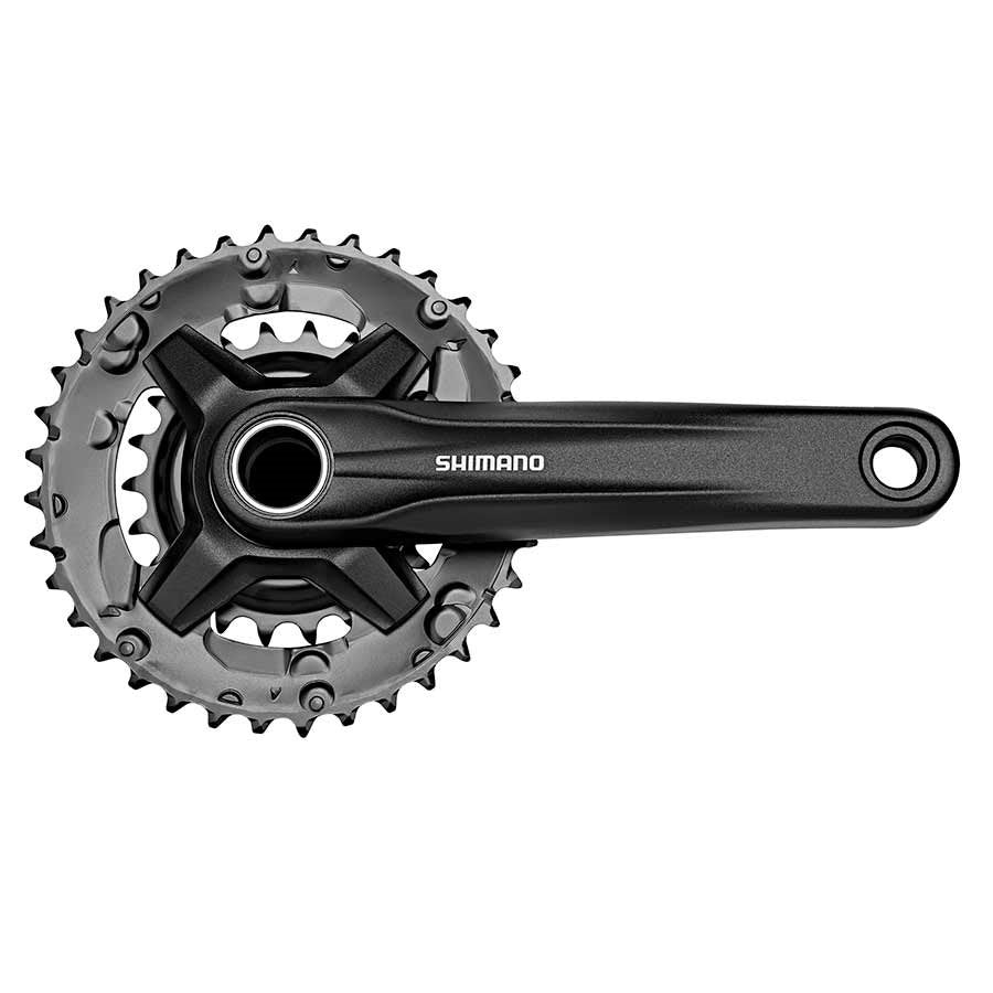 Shimano, FC-MT210-B2, Pédalier, Vitesses: 9, Axe: 24mm, BCD: Rivets, 22/36, Hollowtech II, 170mm, Noir, Boost