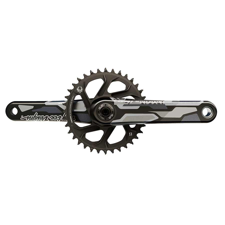 Truvativ, Descendant CoLab DH DUB, Pédalier, Axe: 28.99mm, 32, DUB, 165mm, Noir, Boost