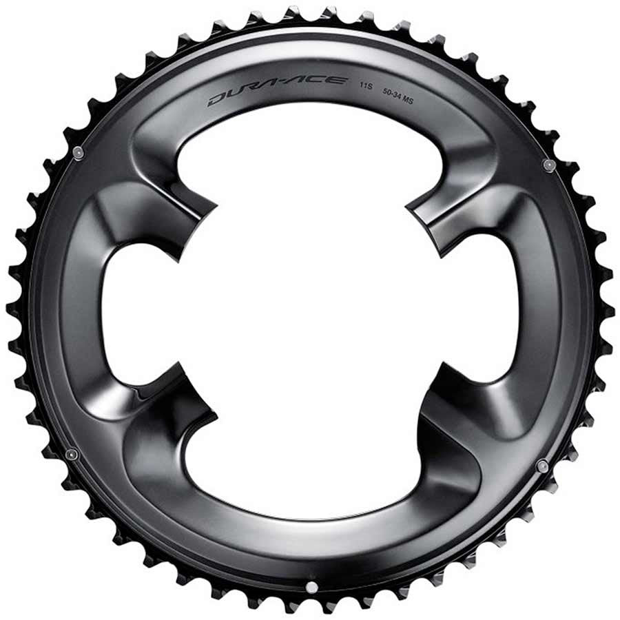 Shimano, Dura Ace FC-R9100, Plateau, MW, 53D, 11vit, BCD: 110, Aluminum, Noir