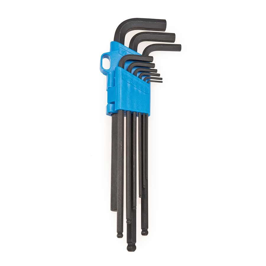 Park Tool, HXS-1.2, Ensemble de clés hexagonales, 1.5mm, 2mm, 2.5mm, 3mm, 4mm, 5mm, 6mm, 8mm et 10mm