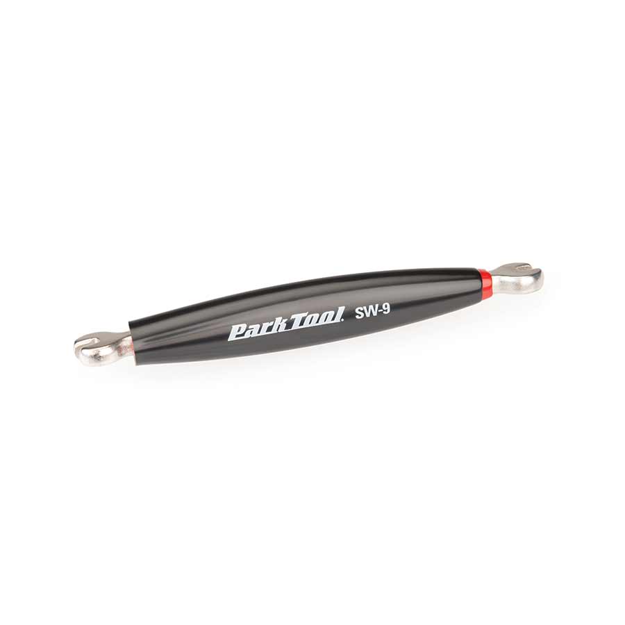 Park Tool, SW-9, Clé à rayon, 0 ( .127"/3.23mm) et 2 (.136"/3.45mm)