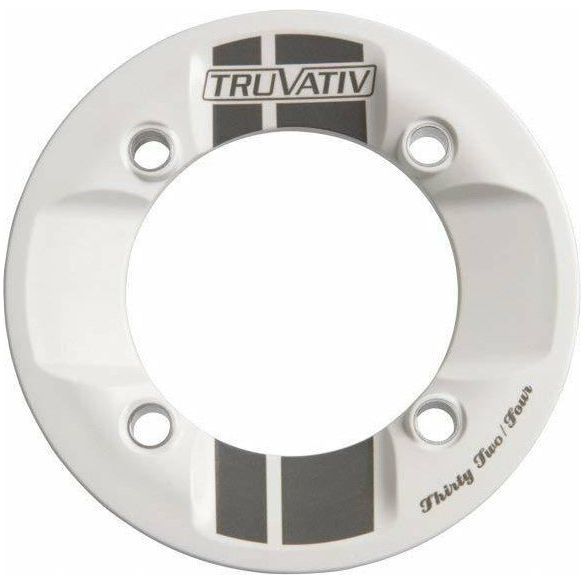 Truvativ Rockguard 32T 104 PVC10 Blanc avec lignes noires