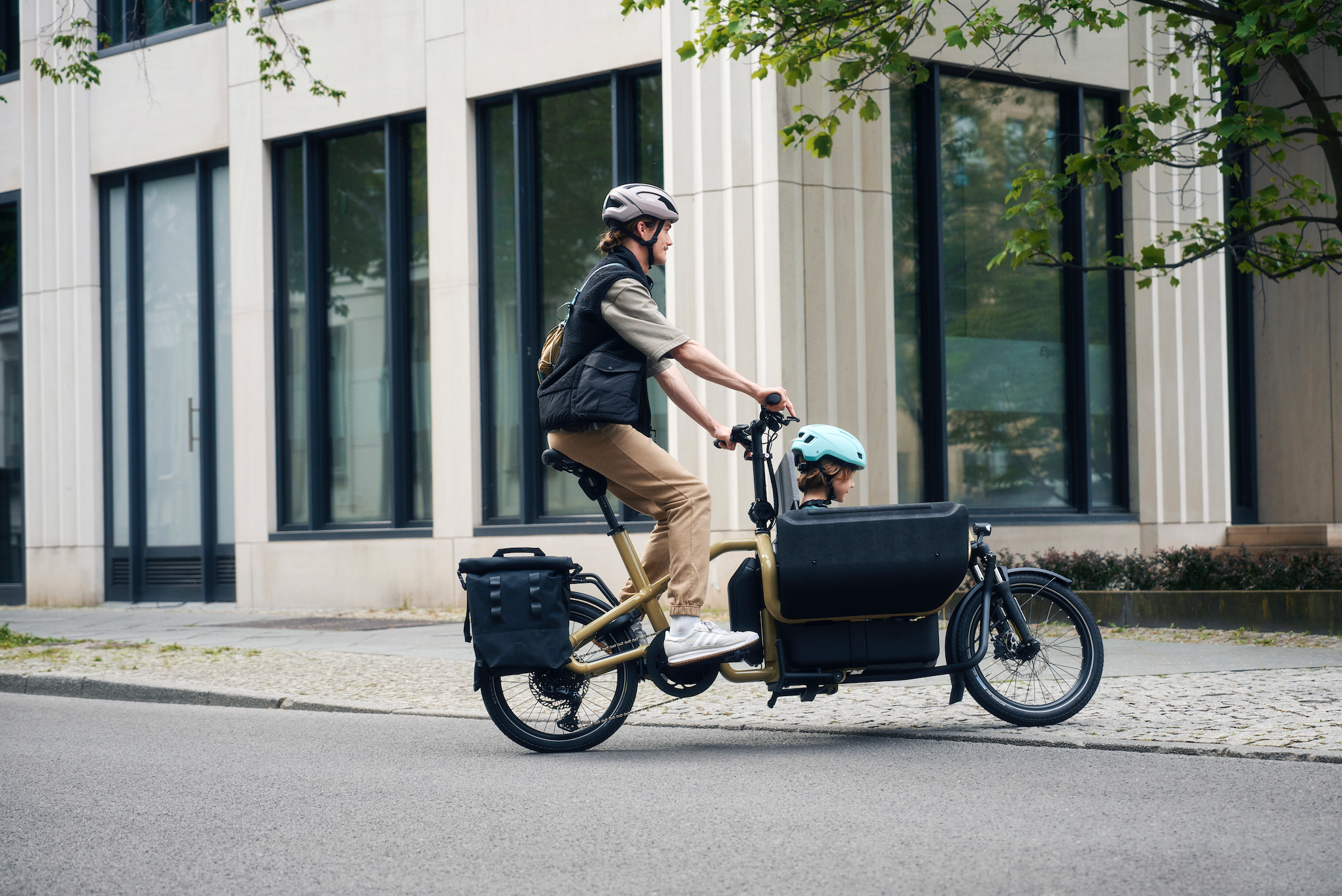 Un mode de transport avec le vélo-cargo