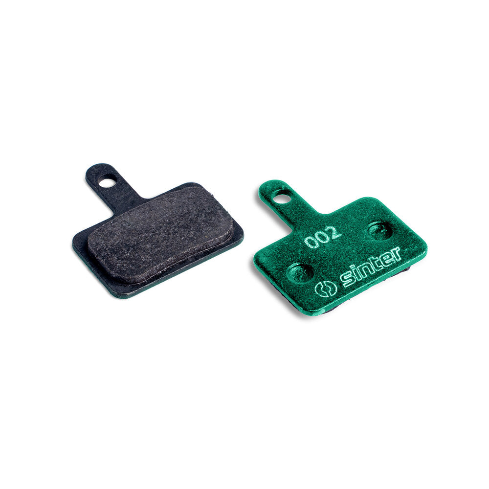 SN-73-002-063-3::0::SN-73-002-063-3::SINTER GREEN 02 PADS 25 SETS SHIMANO/TEKTRO/TRP