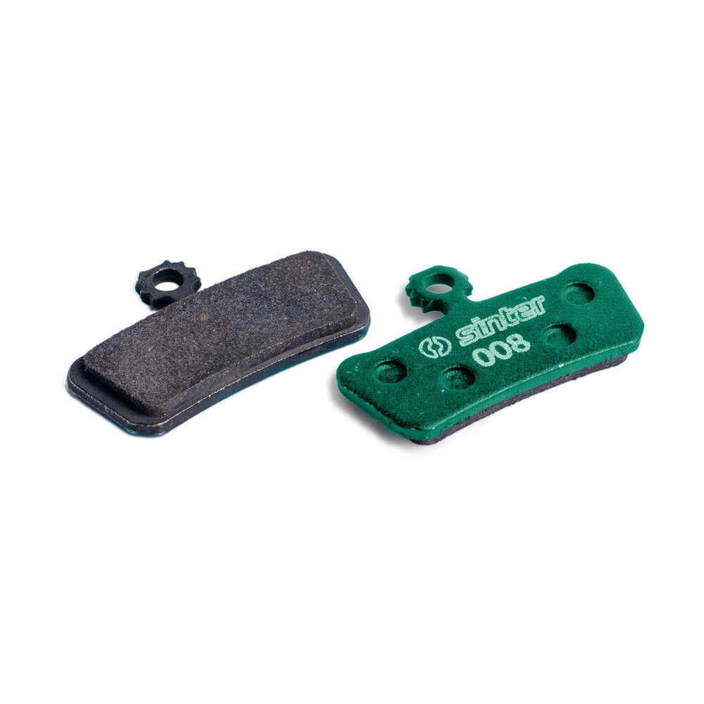 SN-73-008-063-3::0::SN-73-008-063-3::SINTER GREEN 08 PADS 25 SETS SRAM/TRICKSTUFF