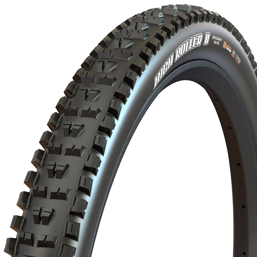 010872-13-26::2::010872-13-26::Maxxis, High Roller II, Pneu de VTT, 26''x2.30, Pliable, Tubeless Ready, Dual, EXO, 60TPI, Noir