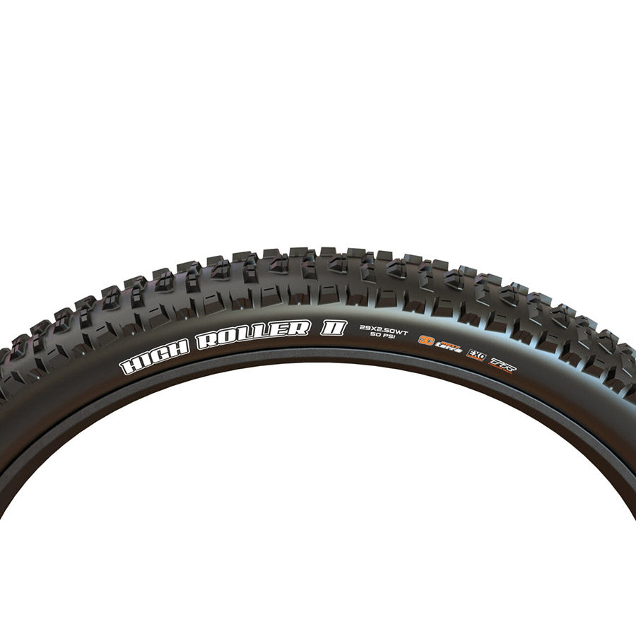 010872-13-26::1::010872-13-26::Maxxis, High Roller II, Pneu de VTT, 26''x2.30, Pliable, Tubeless Ready, Dual, EXO, 60TPI, Noir