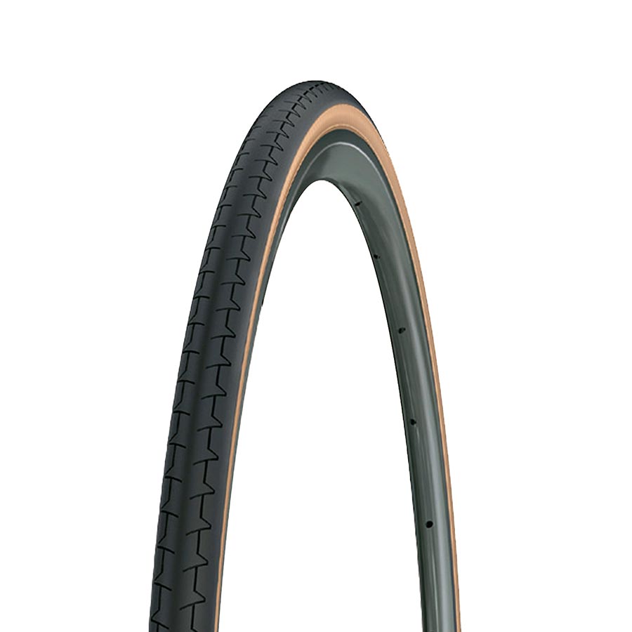 010903-03-700::0::010903-03-700::Michelin, Dynamic Classic, Pneu, 700x28C, Rigide, Tringle, Single, 30TPI, Flanc Beige