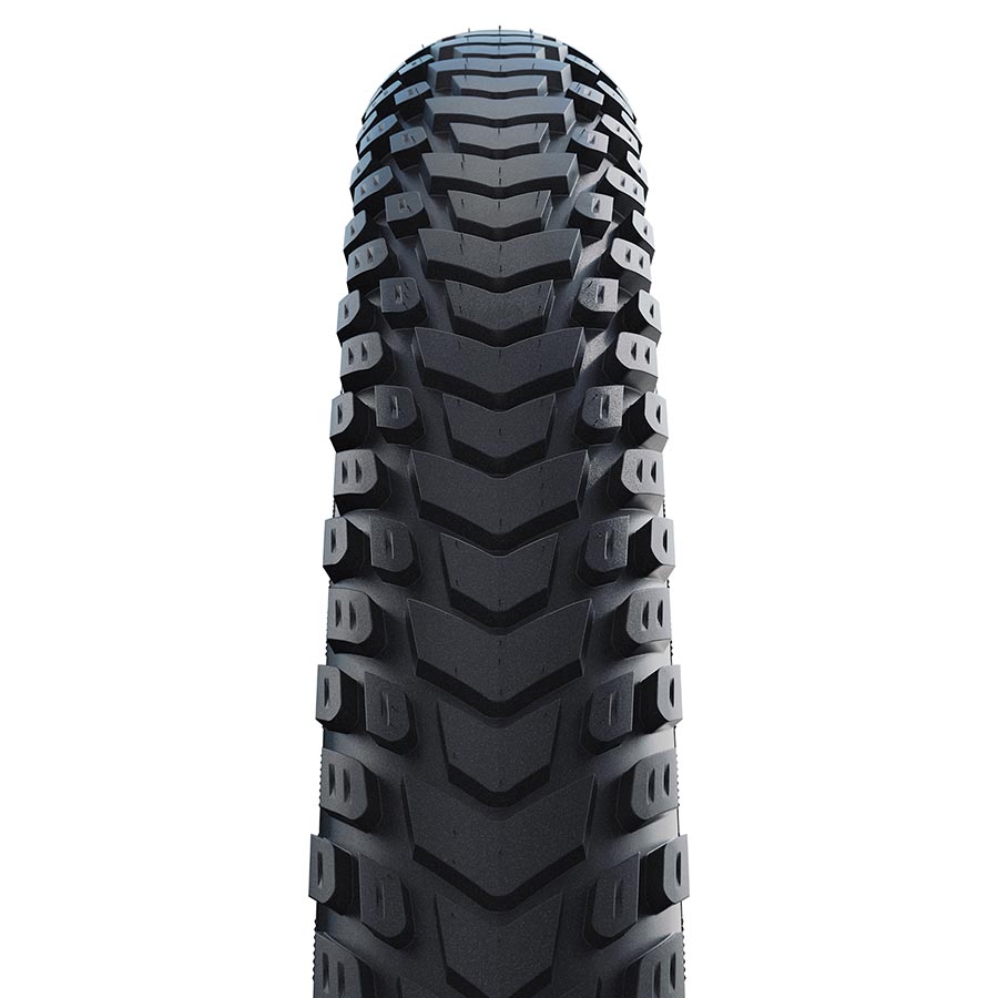 010985-18-700::1::010985-18-700::Schwalbe, Marathon Mondial, Pneu pour hybride, 700x47C, Rigide, Tringle, Addix, RaceGuard, 67TPI, Noir