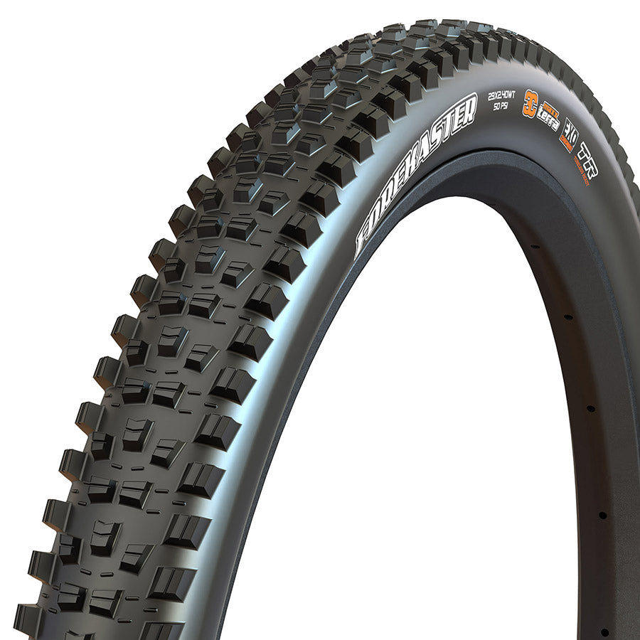 011490-06-275::2::011490-06-275::Maxxis, Forekaster, Pneu de VTT, 27.5''x2.35, Rigide, Tringle, Single, 60TPI, Noir