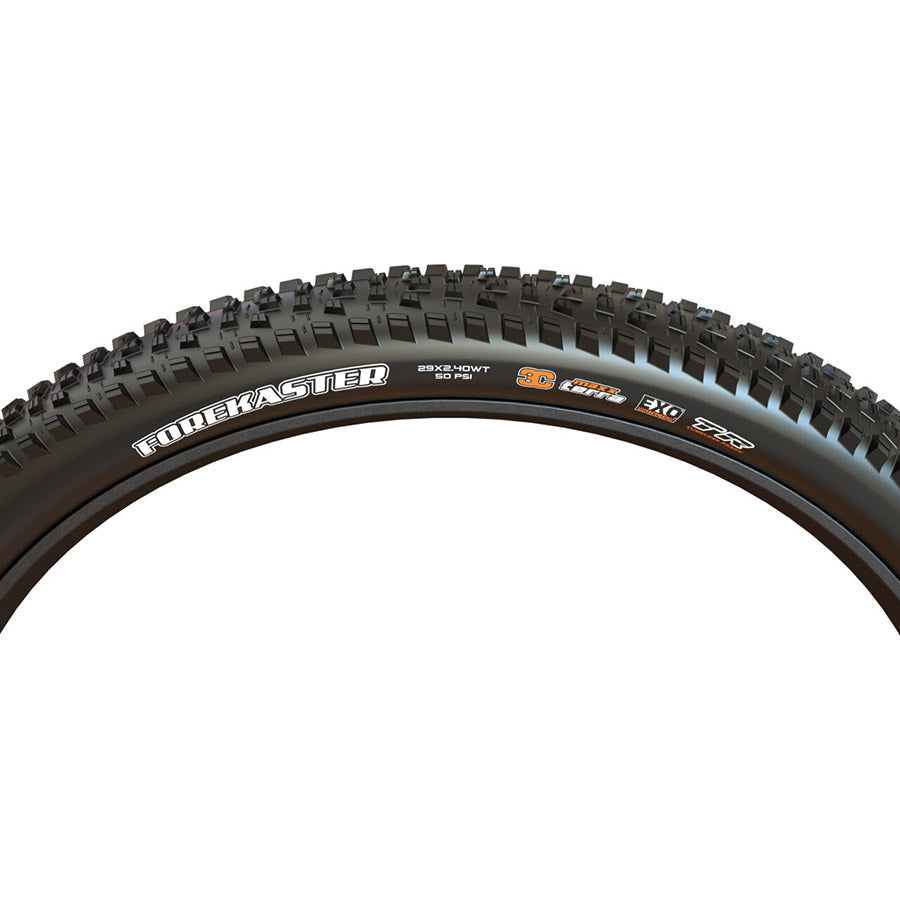 011490-06-275::1::011490-06-275::Maxxis, Forekaster, Pneu de VTT, 27.5''x2.35, Rigide, Tringle, Single, 60TPI, Noir