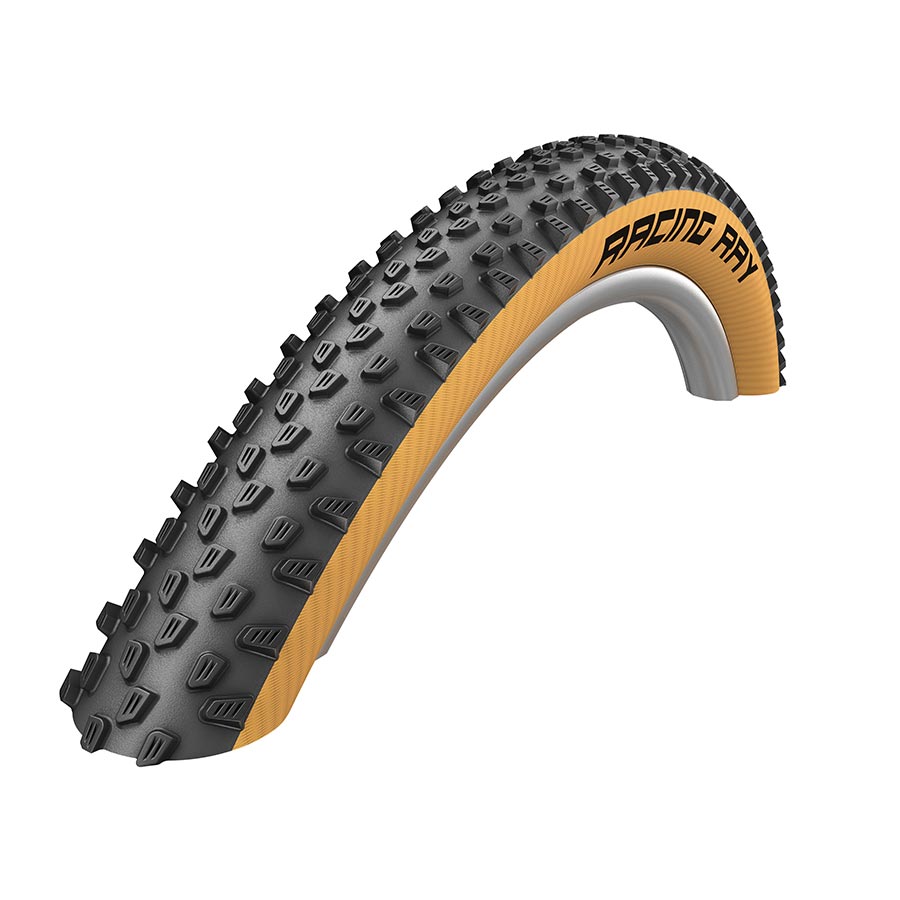 011726-10-29::0::011726-10-29::Schwalbe, Racing Ray Addix, Pneu de VTT, 29''x2.35, Pliable, Tubeless Ready, Addix Speed, Super Race, TL Easy, 'Transparent Sidewall'