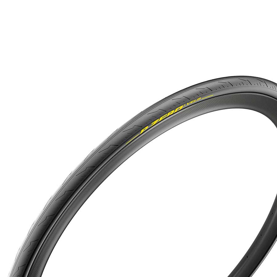 011753-01-700::3::011753-01-700::Pirelli, P ZERO Velo Tubular, Pneu de route, 700x25C, Boyau, YellowSOFT, TechBELT, 300TPI, Noir