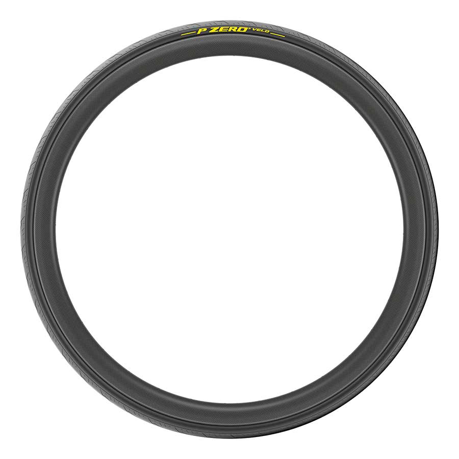 011753-01-700::6::011753-01-700::Pirelli, P ZERO Velo Tubular, Pneu de route, 700x25C, Boyau, YellowSOFT, TechBELT, 300TPI, Noir