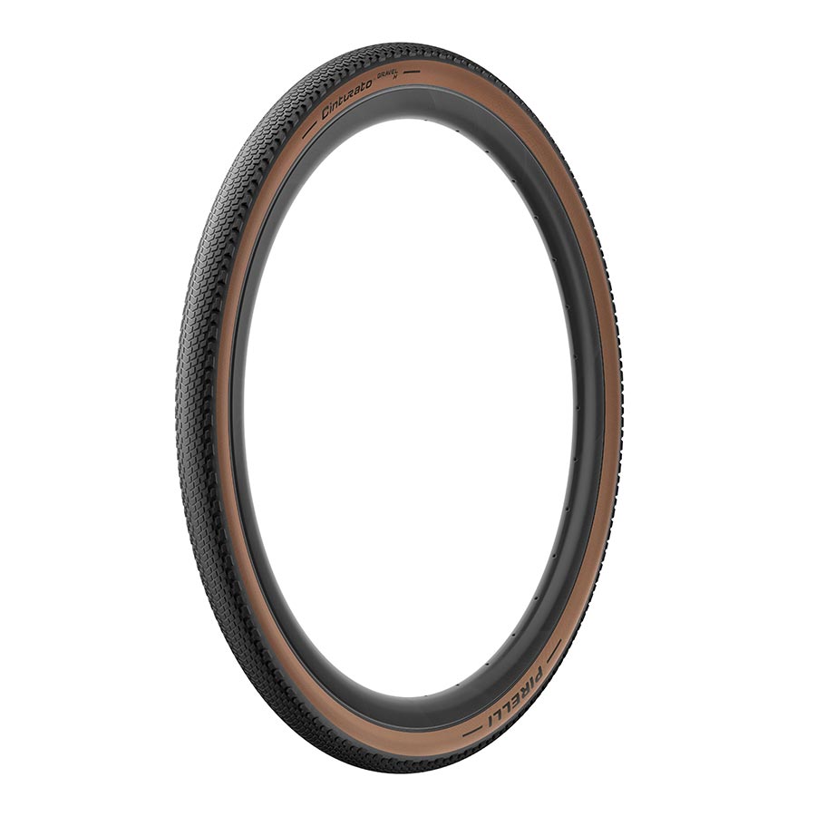 011784-09-700::2::011784-09-700::Pirelli, Cinturato Gravel H, Pneu Gravel, 700x45C, Pliable, Tubeless Ready, SpeedGrip, 127TPI, Flanc Beige