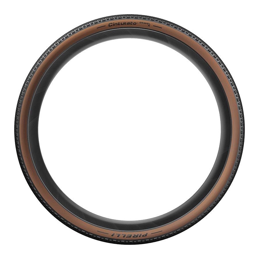 011784-09-700::3::011784-09-700::Pirelli, Cinturato Gravel H, Pneu Gravel, 700x45C, Pliable, Tubeless Ready, SpeedGrip, 127TPI, Flanc Beige