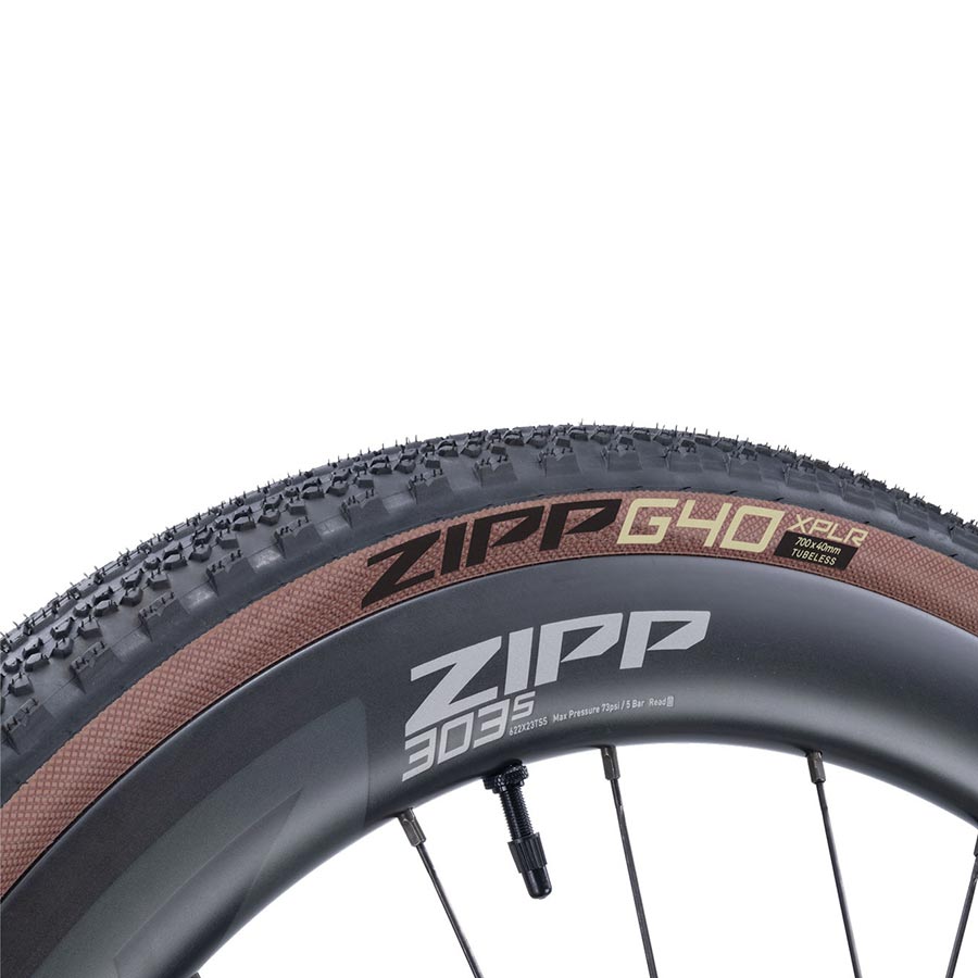 011801-02-700::1::011801-02-700::Zipp, Tangente Course G40, Pneu, 700x40C, Pliable, 120TPI, Noir