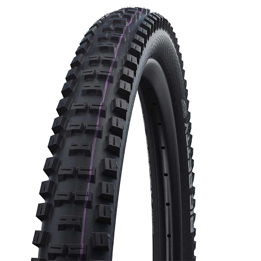 011838-01-29::0::011838-01-29::Schwalbe, Big Betty, Pneu de VTT, 29''x2.40, Pliable, Tubeless Ready, Addix Ultra Soft, Super Downhill, TL Easy, Noir