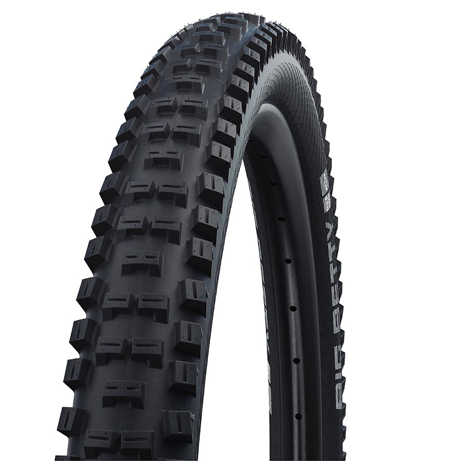 011838-10-275::0::011838-10-275::Schwalbe, Big Betty, Pneu de VTT, 27.5"x2.40, Pliable, Addix, Noir