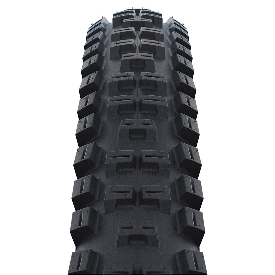 011838-11-29::1::011838-11-29::Schwalbe, Big Betty, Pneu de VTT, 29"x2.40, Pliable, Addix, Noir