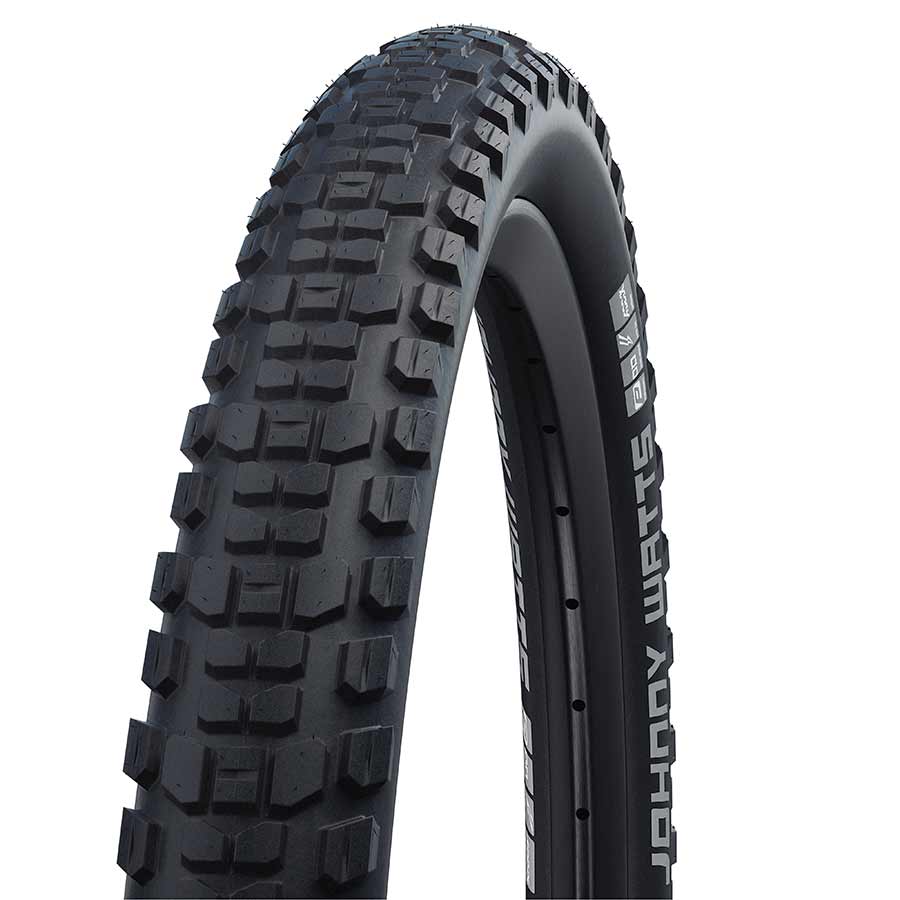 011839-01-275::0::011839-01-275::Schwalbe, Johnny Watts, Pneu, 27.5''x2.80, Pliable, Addix E, SnakeSkin, Perf, DoubleDefense, RaceGuard, Noir