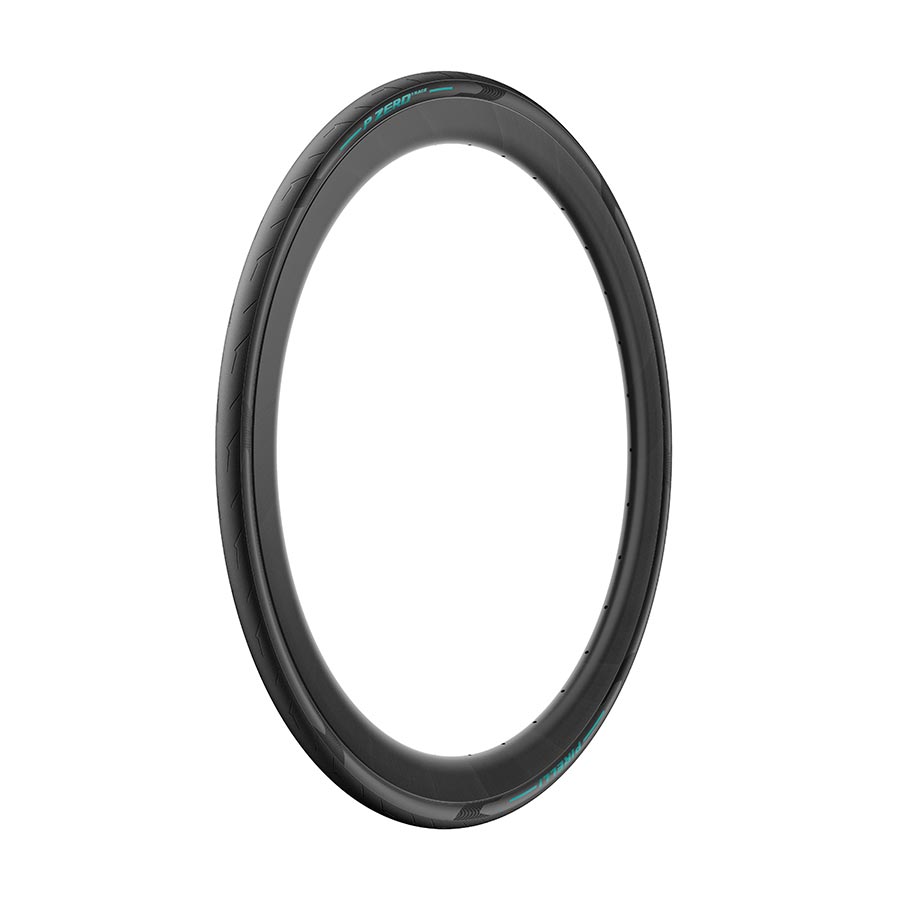 011867-25-700::1::011867-25-700::Pirelli, PZero Race, Pneu de route, 700x26C, Pliable, Tringle, SmartEVO, TechBELT, 127TPI, Étiquette Turquoise