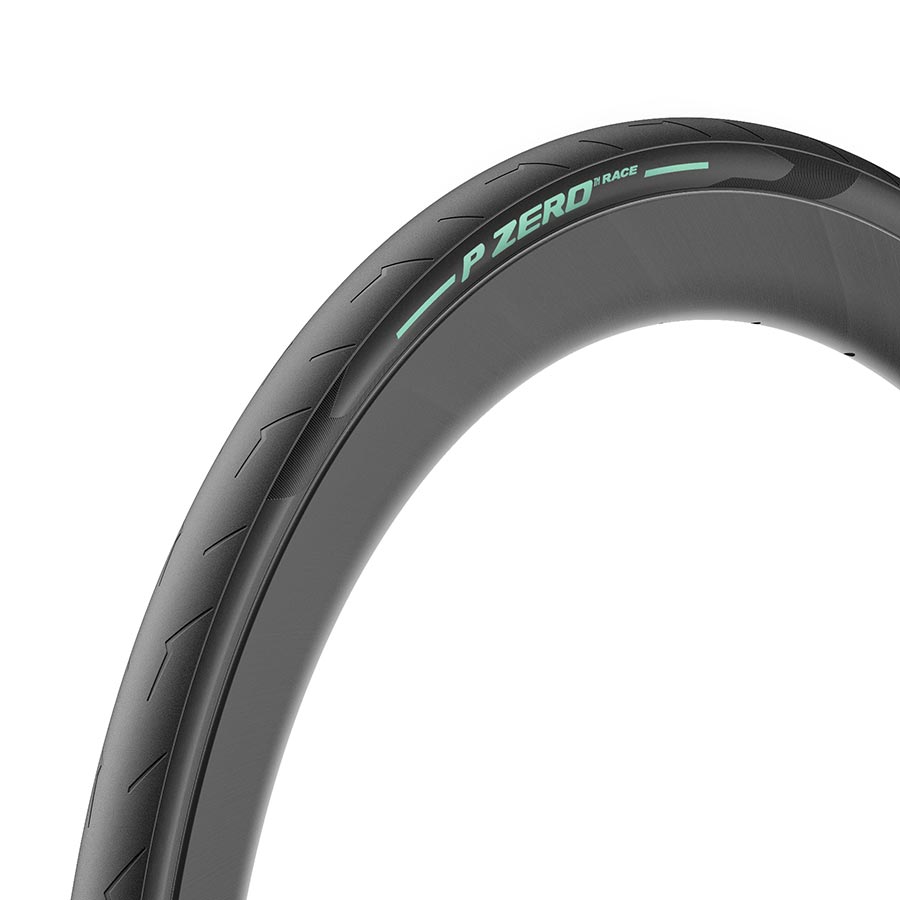011867-31-700::0::011867-31-700::Pirelli, PZero Race, Pneu de route, 700x26C, Pliable, Tringle, SmartEVO, TechBELT, 127TPI, Vert, Fabriqué en Italie