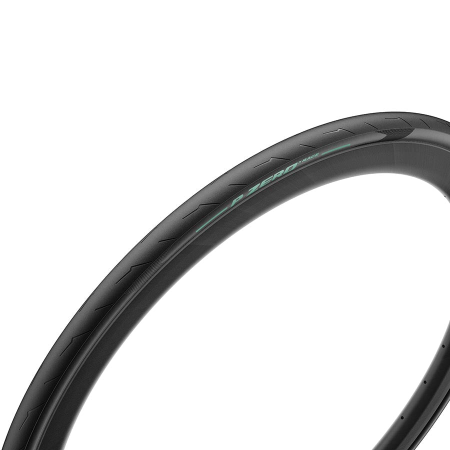 011867-32-700::1::011867-32-700::Pirelli, PZero Race, Pneu de route, 700x28C, Pliable, Tringle, SmartEVO, TechBELT, 127TPI, Vert, Fabriqué en Italie