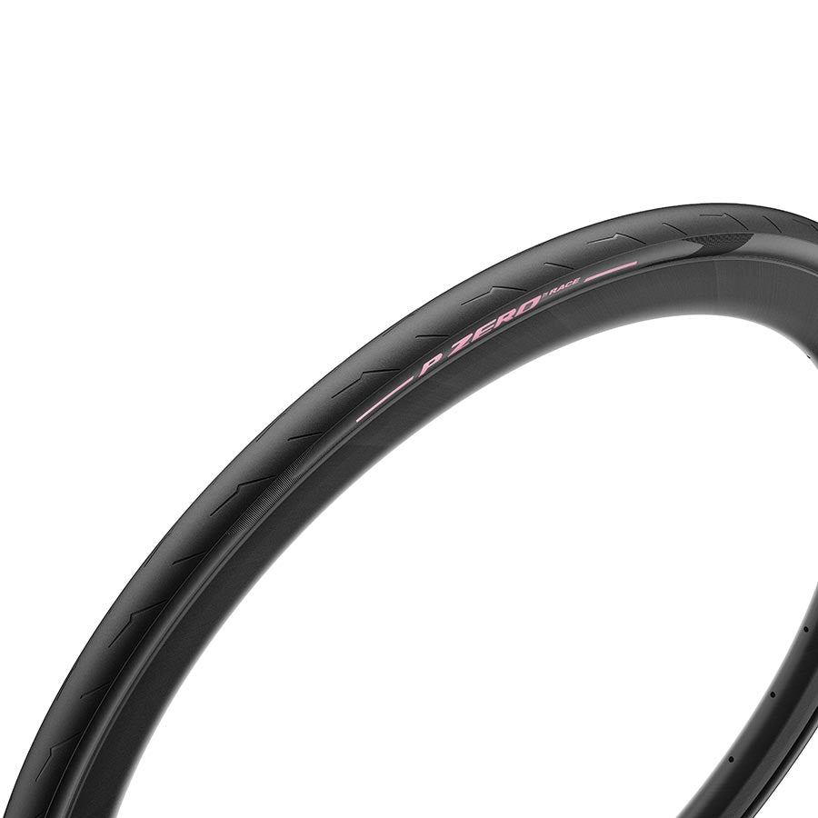011867-36-700::1::011867-36-700::Pirelli, PZero Race, Pneu de route, 700x28C, Pliable, Tringle, SmartEVO, TechBELT, 127TPI, Rose, Fabriqué en Italie