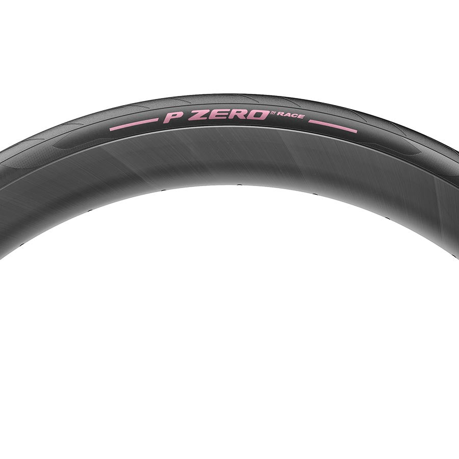 011867-36-700::2::011867-36-700::Pirelli, PZero Race, Pneu de route, 700x28C, Pliable, Tringle, SmartEVO, TechBELT, 127TPI, Rose, Fabriqué en Italie