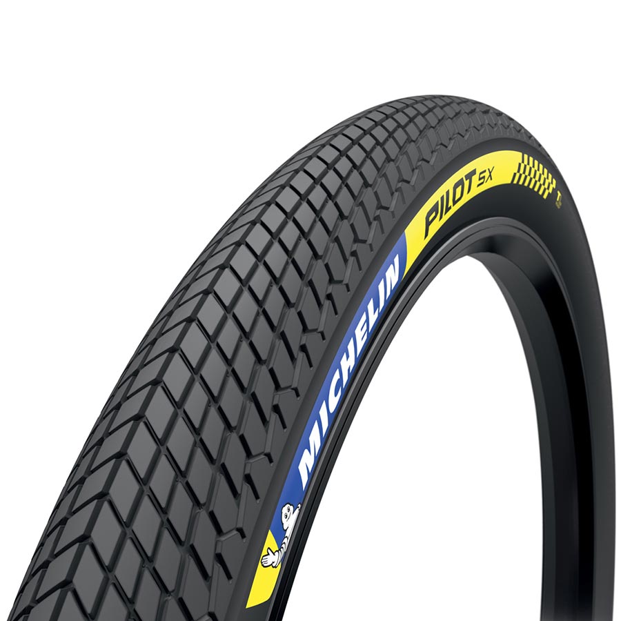 011884-01-20::0::011884-01-20::Michelin, Pilot SX, Pneu, 20''x1.70, Pliable, Tubeless Ready, 60TPI, Noir