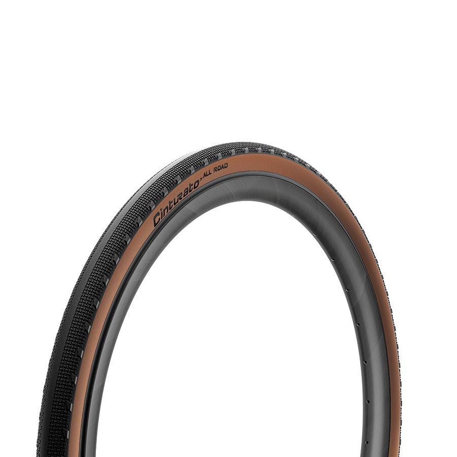 011896-02-700::1::011896-02-700::Pirelli, Cinturato All Road, Pneu Gravel, 700x40C, Flanc Beige