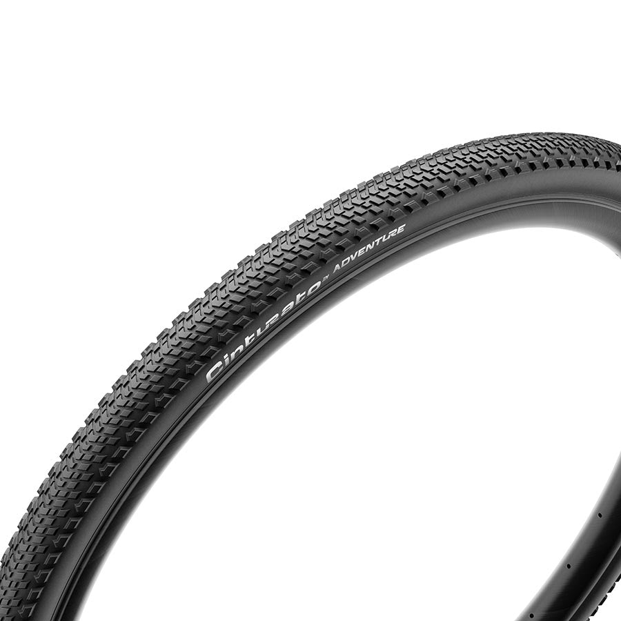 011897-04-700::0::011897-04-700::Pirelli, Cinturato Adventure, Pneu Gravel, 700x40C, Pliable, Tubeless Ready, Pro (Gravel), 60TPI, Noir