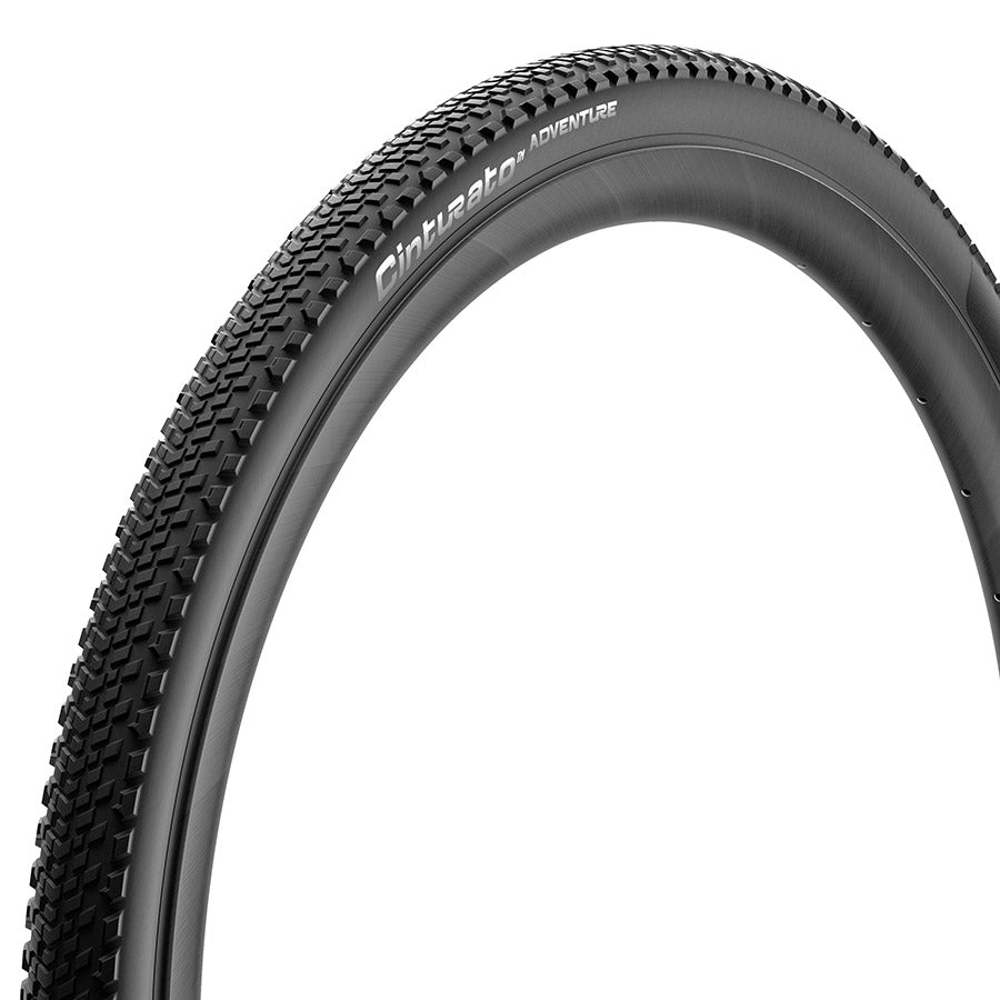 011897-07-700::1::011897-07-700::Pirelli, Cinturato Adventure, Pneu Gravel, 700x50C, Pliable, Tubeless Ready, PROCompound Gravel, ProWALL Gravel, 60TPI, Noir
